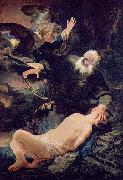 Rembrandt Peale The sacrifice of Abraham oil painting reproduction